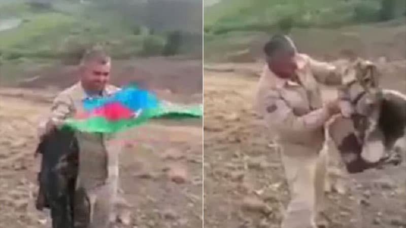 Vətən müharibəsi qazisi 10 ay sonra yaralandığı yerdə (VİDEO)