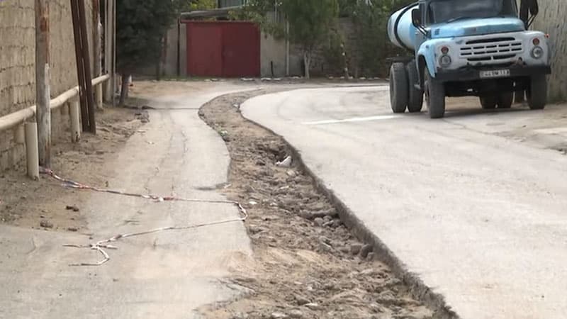 Bakıda bu yoldan istifadə etmək təhlükəlidir (VİDEO)