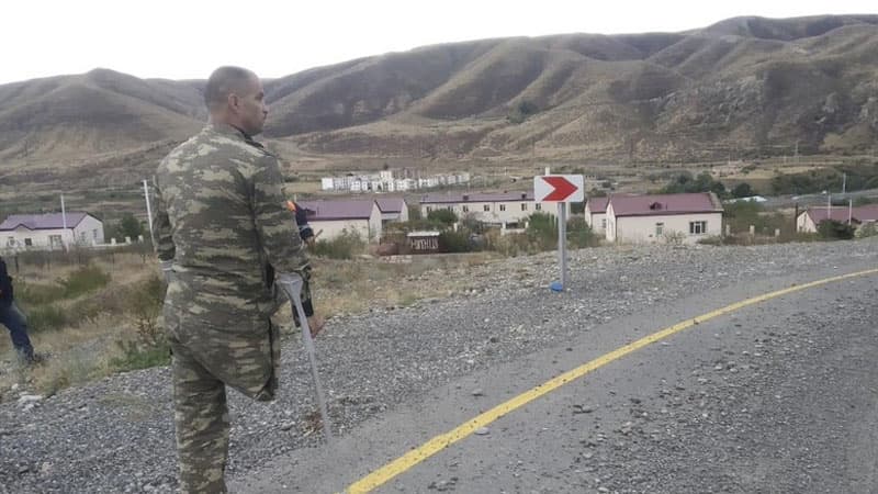 Qazi Suqovuşanda yaralandığı yeri ziyarət etdi (FOTO/VİDEO)