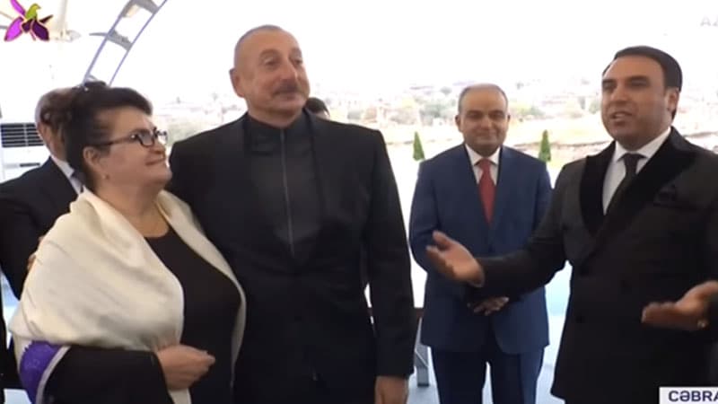 Prezident Cəbrayılda kövrəldi (VİDEO)