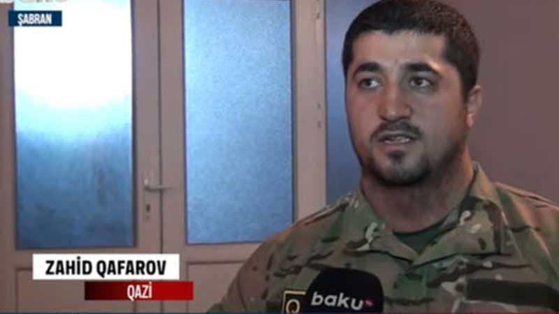 İçərisində yandığı avtomobili qənimət götürən qazi danışdı (VİDEO)