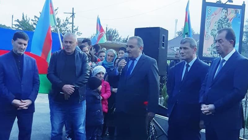 Şəhid Əmrah Cəfərlinin adı bulaqla əbədiləşdirildi (FOTOLAR)
