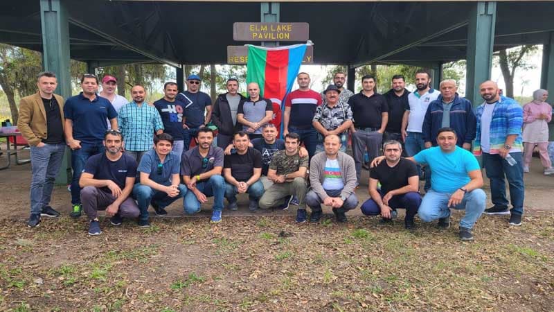 Hyustonda yaşayan azərbaycanlılar Müstəqilliyin Bərpası Gününü qeyd etdi (FOTO)