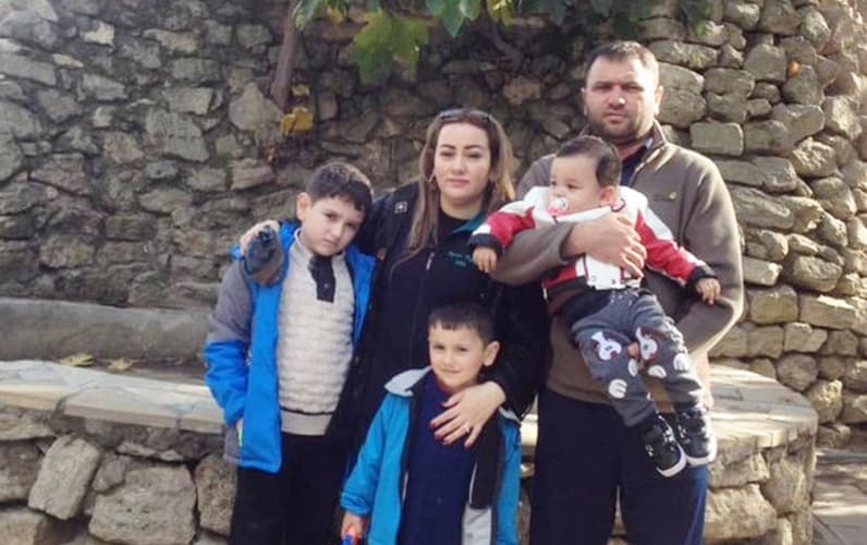 Şəhid xanımının öldüyü qəzadan görüntülər (FOTO/VİDEO)