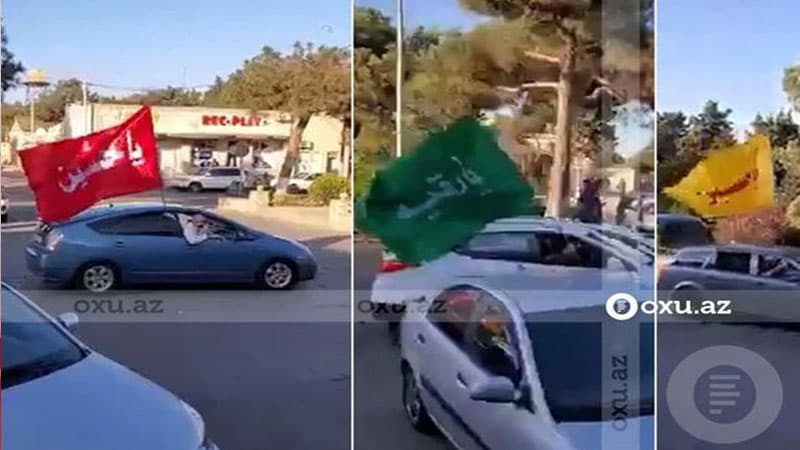 Bakıda dini toy karvanı: 16 avtoxuliqan tutuldu (VİDEO)