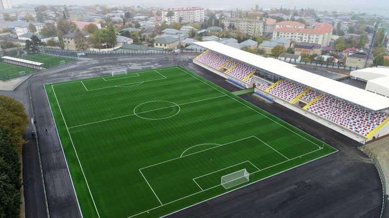 Şamaxı şəhər stadionunun açılışı oldu
