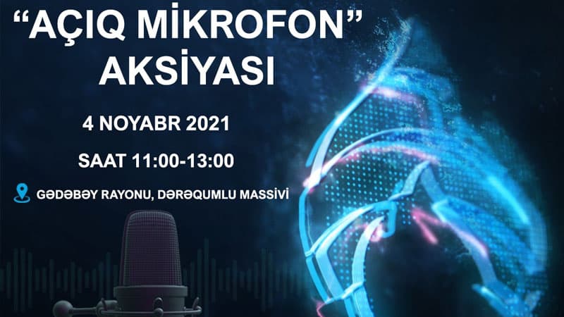 "Azəriqaz"ın növbəti "Açıq mikrofon"u Gədəbəydə qurulacaq