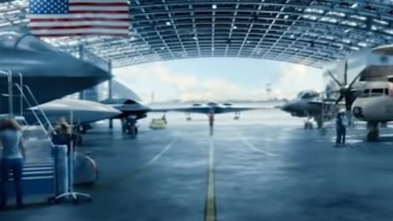 Northrop Grumman ABŞ-ın ən son hərbi kəşflərini nümayiş etdirdi (VİDEO)