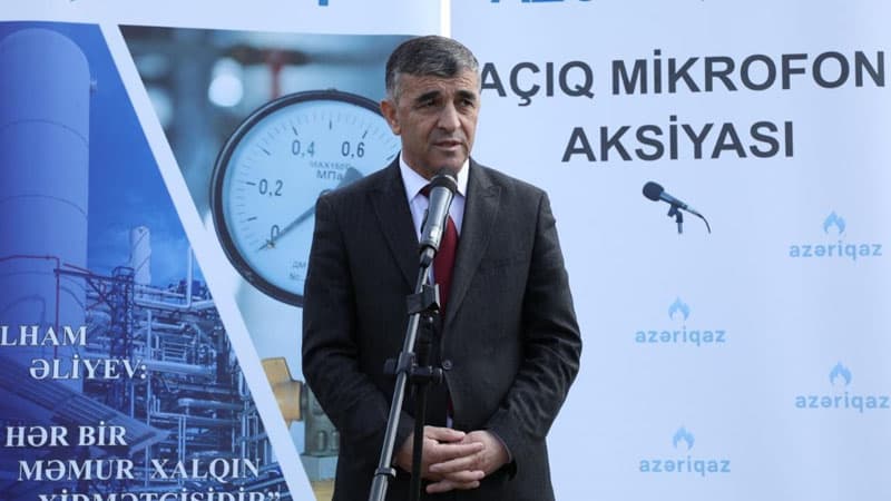 "Azəriqaz" Gədəbəyin Dərəqunlu kəndində "Açıq mikrofon" aksiyası keçirdi (FOTOLAR)