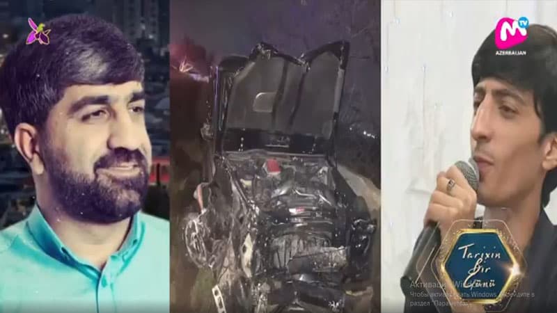Tanınmış meyxanaçılar qəzaya düşdü (VİDEO)