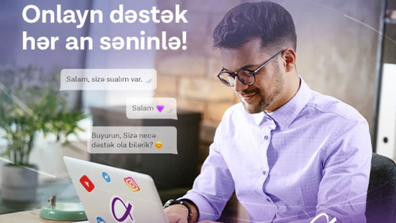 "Azercell" Müştəri Xidmətləri artıq "Instagram"ın şəxsi mesaj bölümündə