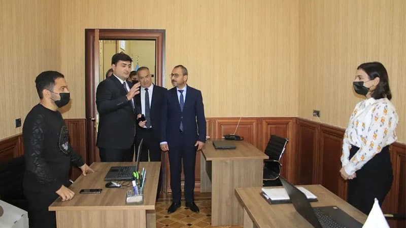 TİKA nümayəndələri “Davam”ın ofisində olub (FOTOLAR)