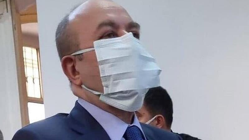 Eldar Həsənovu məhkəməyə xərəkdə gətirib-apardılar (FOTO)
