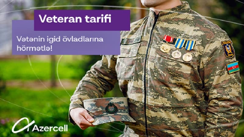 Azercell-dən Vətənin igid övladlarına hörmətlə!