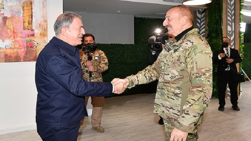 Prezident Hulusi Akarı Şuşada qəbul etdi (FOTO/YENİLƏNİB)