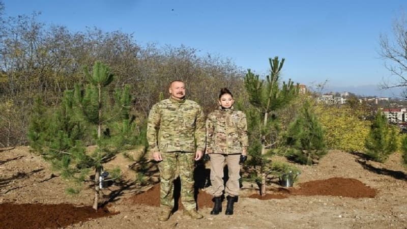 Şuşada Topxana meşəsinin bərpasına start verildi (FOTOLAR)