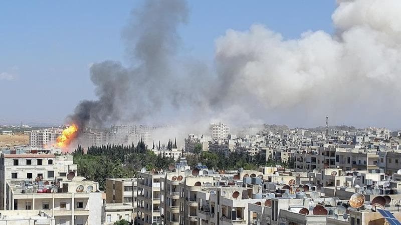Rusiya İdlibi bombaladı: mülki şəxslər öldü