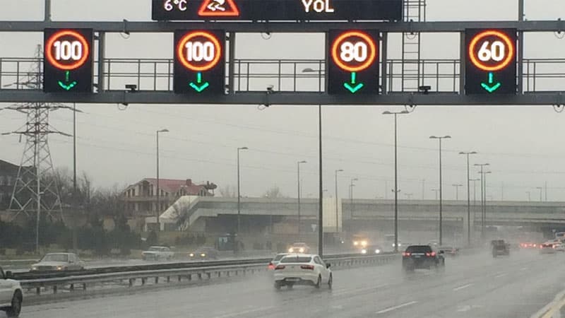 Bakının bəzi yollarında sürət həddi endirildi