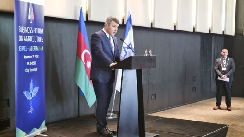 Tel-Əvivdə İsrail-Azərbaycan Kənd Təsərrüfatı Biznes Forumu keçirildi