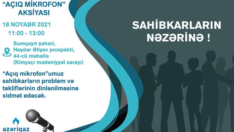 “Azəriqaz” Sumqayıt sahibkarlarının problemlərini dinləyəcək