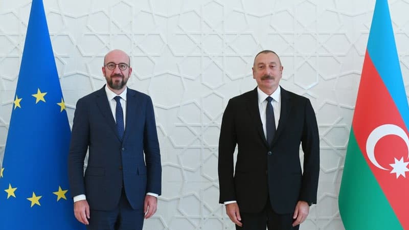 Şarl Mişel cəbhədəki vəziyyətə görə İlham Əliyevə zəng etdi