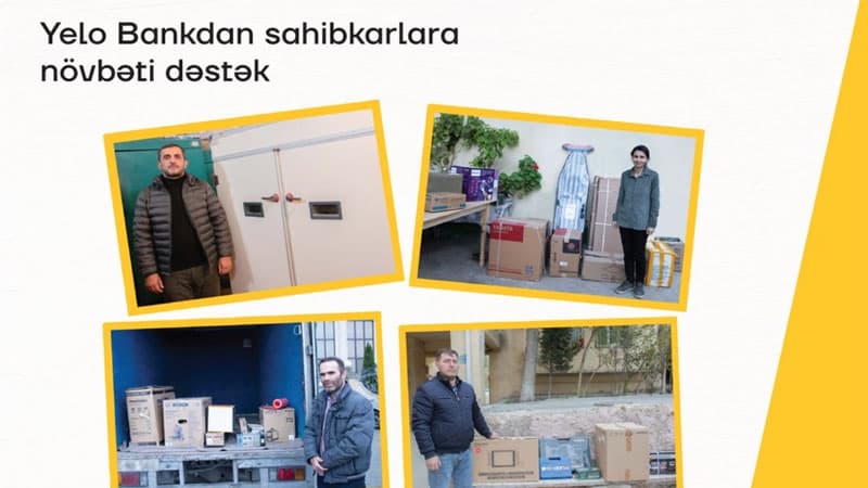 "Yelo Bank"dan fərdi sahibkarlara növbəti dəstək