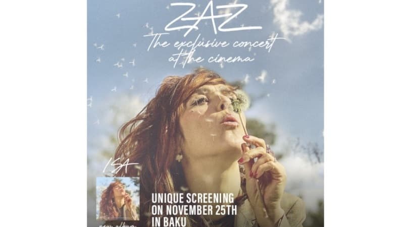 ZAZ: Eksklüziv konsert “Park Cinema”da!
