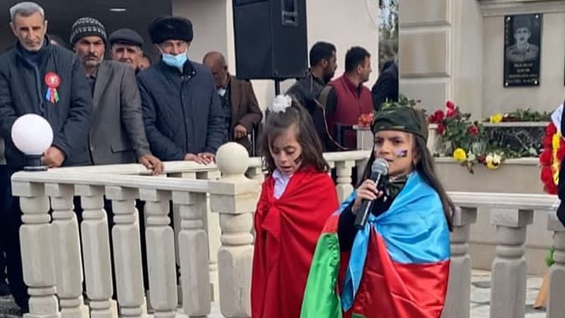 Salyanda Vətən müharibəsi şəhidinin xatirəsinə abidə bulaq kompleksinin açılışı olub (FOTO/VİDEO)