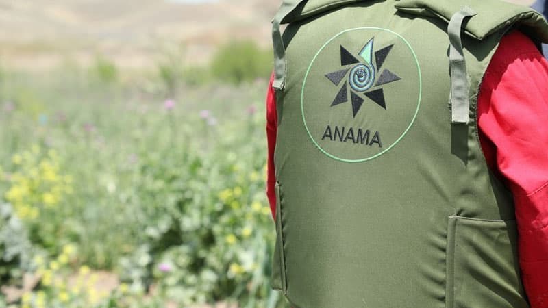 ANAMA mina partlayışı zamanı xəsarət alan əməkdaşı ilə bağlı məlumat yaydı
