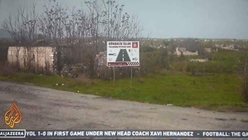 “Əl Cəzirə” Füzulidən reportaj hazırladı (VİDEO)