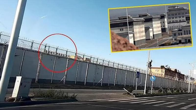 Çinin inkar etdiyi işgəncə düşərgələri görüntülədi (FOTOLAR)