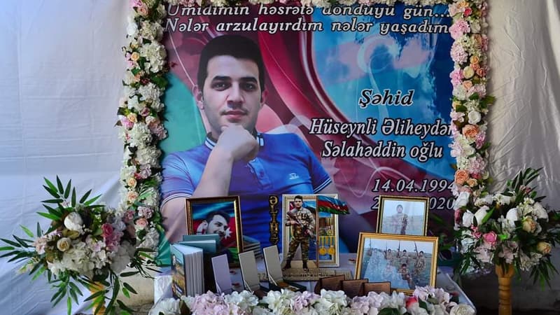 Ağstafada Əliheydər Hüseynlinin şəhidlik zirvəsində birinci ildönümü qeyd olundu