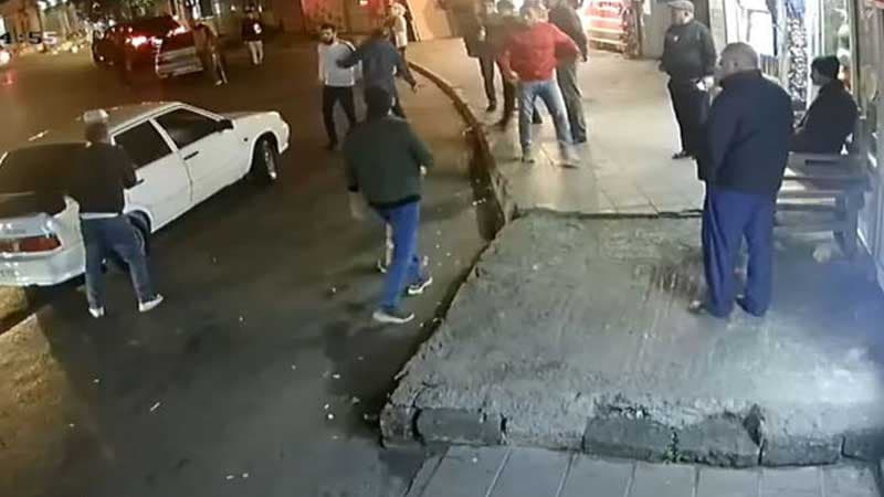 Bakıda təhlükəsizlik kamerası qarşısında qətl (VİDEO)
