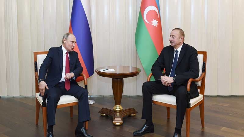 İlham Əliyev Putinə başsağlığı verdi