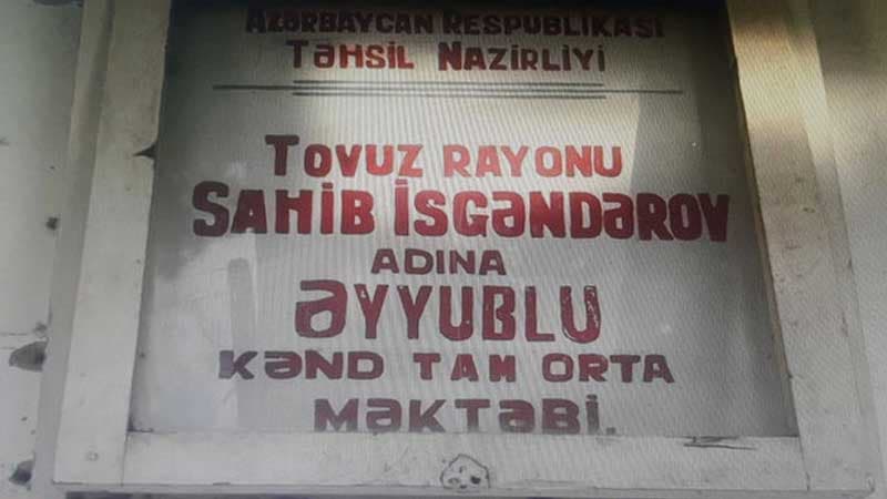 Məktəb direktoru ilə vətəndaş arasında dava oldu (FOTO)