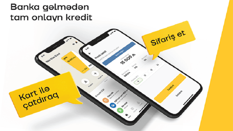 Yelo Bankdan tam onlayn kredit
