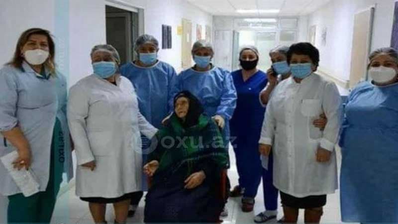 Azərbaycanda 109 yaşlı qadın koronavirusdan sağaldı