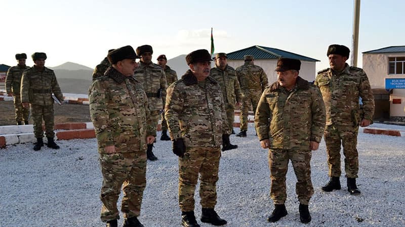 Azad olunmuş ərazilərimizdə ümumqoşun atış sahəsinin açılışı oldu (FOTO/VİDEO)