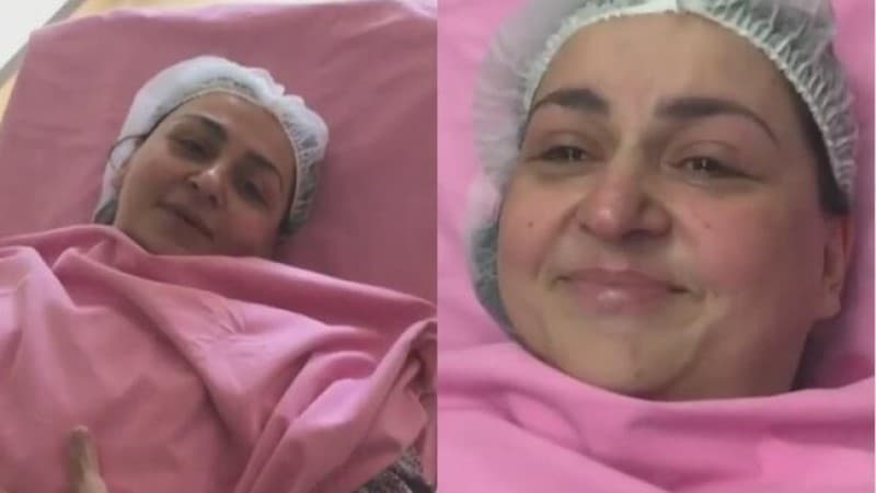 Xərçəngdən əziyyət çəkən əməkdar artistin son görünüşü (FOTO)