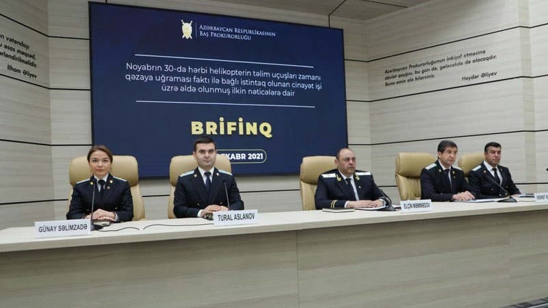 Hərbi helikopterin “qara qutu”su oxunub