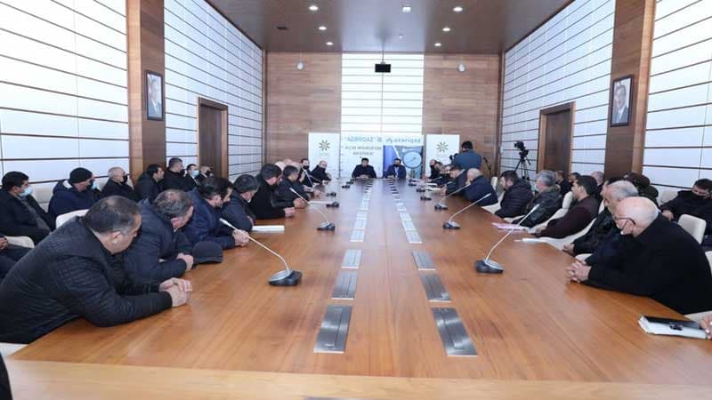 Şəmkirdə sahibkarlar qaz borcunun ödənişi üçün "Azəriqaz"dan vaxt istədilər (FOTO)