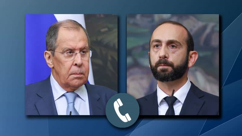 Lavrovla Mirzoyan Azərbaycanla demarkasiya məsələsini müzakirə etdi