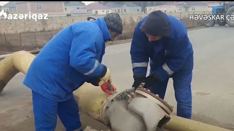 İmişlidə 11 min abunəçinin qazla təchizatında fasilə yarandı (VİDEO)
