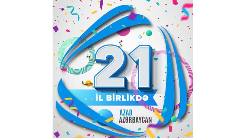 “Azad Azərbaycan” telekanalının fəaliyyətə başlamasından 21 il ötür