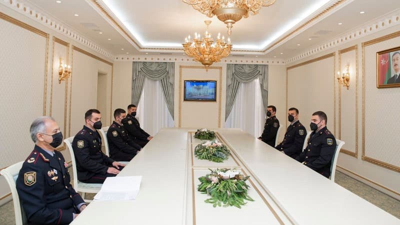 Vilayət Eyvazov Türkiyədə magistr təhsili almış 6 polisi vəzifəyə təyin etdi