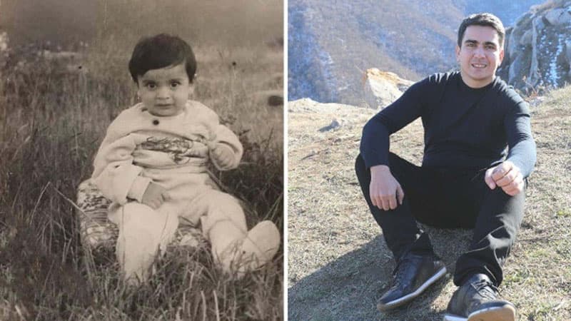 33 il sonra Şuşadakı fotosunu təkrarladı