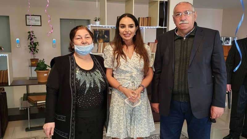 Leyla Əliyeva “qocalar evi”ndə olub (FOTO)
