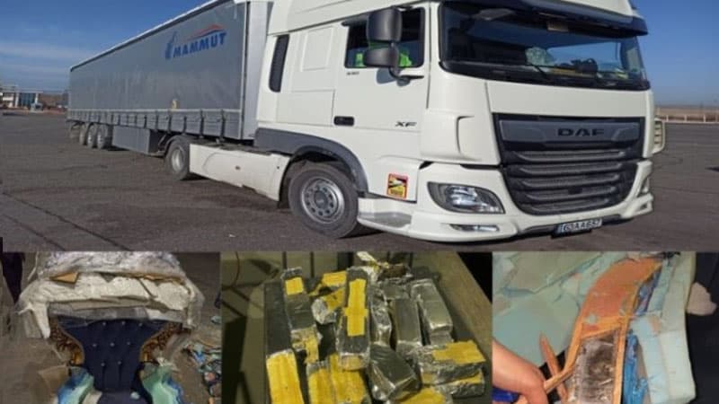 Naxçıvan gömrükçüləri 47 kiloqramdan artıq narkotik aşkarladı