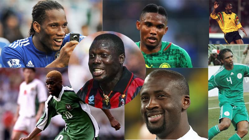 Ən böyük afrikalı futbolçular