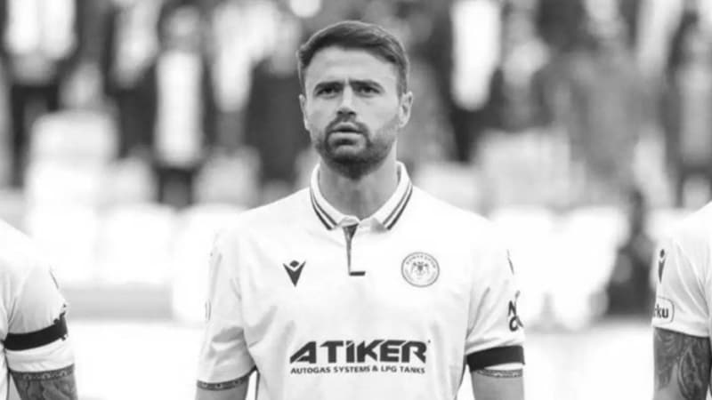 Türkiyəli futbolçunun öldüyü qəzanın görüntüləri yayıldı (VİDEO)